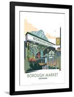 Borough Market - Dave Thompson Contemporary Travel Print-Dave Thompson-Framed Giclee Print