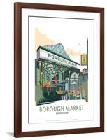 Borough Market - Dave Thompson Contemporary Travel Print-Dave Thompson-Framed Giclee Print