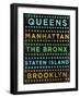 Boroughs 1-John W Golden-Framed Giclee Print