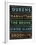 Boroughs 1-John W Golden-Framed Giclee Print