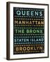 Boroughs 1-John W Golden-Framed Giclee Print