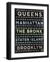 Boroughs 2-John W Golden-Framed Giclee Print