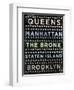 Boroughs 2-John W Golden-Framed Premium Giclee Print