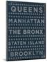 Boroughs 3-John W Golden-Mounted Premium Giclee Print