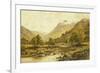 Borrowdale, Cumberland, 1896-Alfred, Sr. Glendening-Framed Giclee Print