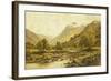 Borrowdale, Cumberland, 1896-Alfred, Sr. Glendening-Framed Giclee Print