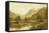 Borrowdale, Cumberland, 1896-Alfred, Sr. Glendening-Framed Stretched Canvas