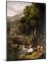 Borrowdale, Cumbria, 1821-William Collins-Mounted Giclee Print