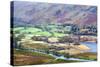 Borrowdale from Surprise View in Ashness Woods, Lake District Nat'l Pk, Cumbria, England, UK-Mark Sunderland-Stretched Canvas