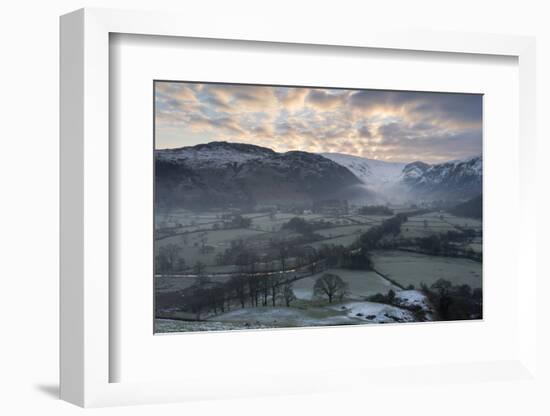 Borrowdale, Lake District National Park, Cumbria, England, United Kingdom, Europe-Jon Gibbs-Framed Photographic Print