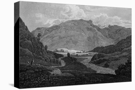 Borrowdale, Lake District-null-Stretched Canvas