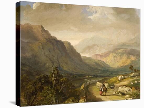 Borrowdale-Samuel Bough-Stretched Canvas