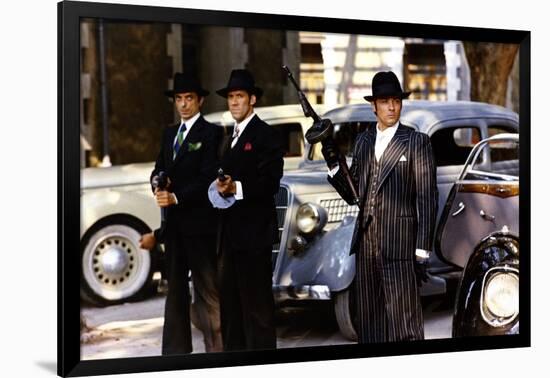 Borsalino and Co by Jacques Deray with Alain Delon, 1974 (photo)-null-Framed Photo