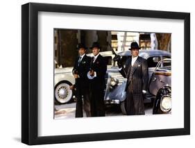 Borsalino and Co by Jacques Deray with Alain Delon, 1974 (photo)-null-Framed Photo