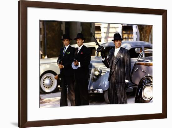 Borsalino and Co by Jacques Deray with Alain Delon, 1974 (photo)-null-Framed Photo