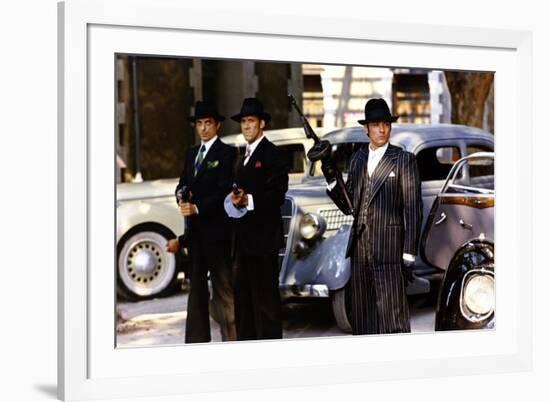 Borsalino and Co by Jacques Deray with Alain Delon, 1974 (photo)-null-Framed Photo