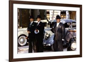 Borsalino and Co by Jacques Deray with Alain Delon, 1974 (photo)-null-Framed Photo