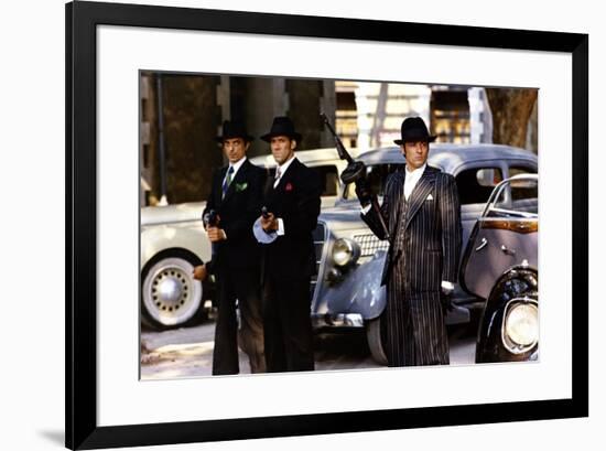 Borsalino and Co by Jacques Deray with Alain Delon, 1974 (photo)-null-Framed Photo