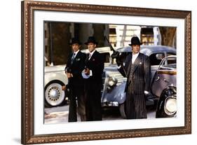 Borsalino and Co by Jacques Deray with Alain Delon, 1974 (photo)-null-Framed Photo