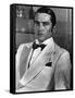 Borsalino by Jacques Deray with Alain Delon, 1970 (b/w photo)-null-Framed Stretched Canvas