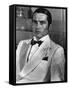 Borsalino by Jacques Deray with Alain Delon, 1970 (b/w photo)-null-Framed Stretched Canvas