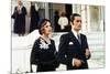 Borsalino by Jacques Deray with Corinne Marchand and Alain Delon, 1970 (photo)-null-Mounted Photo