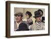 Borsalino by Jacques Deray with Jean-Paul Belmondo and Alain Delon, 1970 (Marseille hippodrome Bore-null-Framed Photo