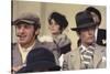 Borsalino by Jacques Deray with Jean-Paul Belmondo and Alain Delon, 1970 (Marseille hippodrome Bore-null-Stretched Canvas