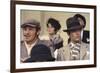 Borsalino by Jacques Deray with Jean-Paul Belmondo and Alain Delon, 1970 (Marseille hippodrome Bore-null-Framed Photo