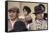 Borsalino by Jacques Deray with Jean-Paul Belmondo and Alain Delon, 1970 (Marseille hippodrome Bore-null-Framed Stretched Canvas
