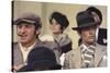 Borsalino by Jacques Deray with Jean-Paul Belmondo and Alain Delon, 1970 (Marseille hippodrome Bore-null-Stretched Canvas