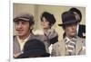 Borsalino by Jacques Deray with Jean-Paul Belmondo and Alain Delon, 1970 (Marseille hippodrome Bore-null-Framed Photo