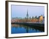 Borsen, Former Stock Exchange Built in 1619, Copenhagen, Denmark, Scandinavia, Europe-Christian Kober-Framed Photographic Print