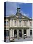 Borsen (Old Stock Exchange) and Nobel Museum, Stockholm, Sweden-Peter Thompson-Stretched Canvas