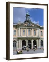 Borsen (Old Stock Exchange) and Nobel Museum, Stockholm, Sweden-Peter Thompson-Framed Photographic Print