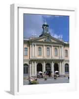 Borsen (Old Stock Exchange) and Nobel Museum, Stockholm, Sweden-Peter Thompson-Framed Photographic Print