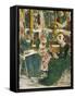 Borso D'Este Departing for Hunt, Scene from Month of March, Circa 1470-Francesco del Cossa-Framed Stretched Canvas
