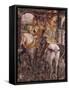 Borso D'Este Departing for Hunt, Scene from Month of March-Francesco del Cossa-Framed Stretched Canvas