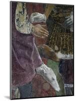 Borso D'Este Giving Coin to Court Jester, Scene from Month of April, Ca 1470-Francesco del Cossa-Mounted Giclee Print