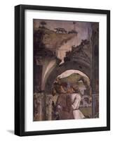 Borso D'Este Hunting Scene from Month of March, Circa 1470-Francesco del Cossa-Framed Giclee Print