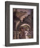 Borso D'Este Hunting Scene from Month of March, Circa 1470-Francesco del Cossa-Framed Giclee Print