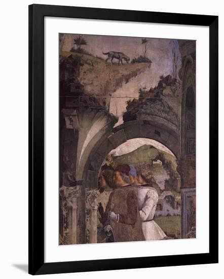 Borso D'Este Hunting Scene from Month of March, Circa 1470-Francesco del Cossa-Framed Giclee Print