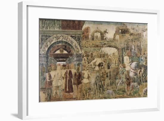 Borso D'Este on Parade with Ambassadors-null-Framed Giclee Print