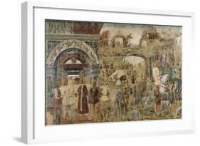 Borso D'Este on Parade with Ambassadors-null-Framed Giclee Print