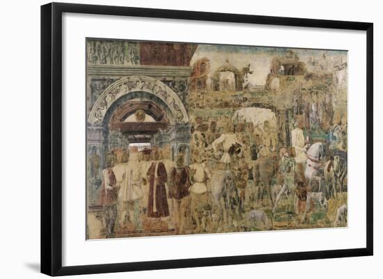 Borso D'Este on Parade with Ambassadors-null-Framed Giclee Print