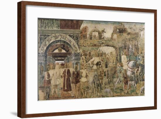 Borso D'Este on Parade with Ambassadors-null-Framed Giclee Print