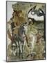 Borso D'Este Returning from Hunting, Scene from Month of April-Francesco del Cossa-Mounted Giclee Print