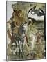 Borso D'Este Returning from Hunting, Scene from Month of April-Francesco del Cossa-Mounted Giclee Print