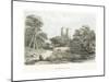 Borthwick Castle-null-Mounted Art Print