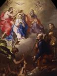 Coronation of the Virgin-Bortolo Litterini-Mounted Art Print